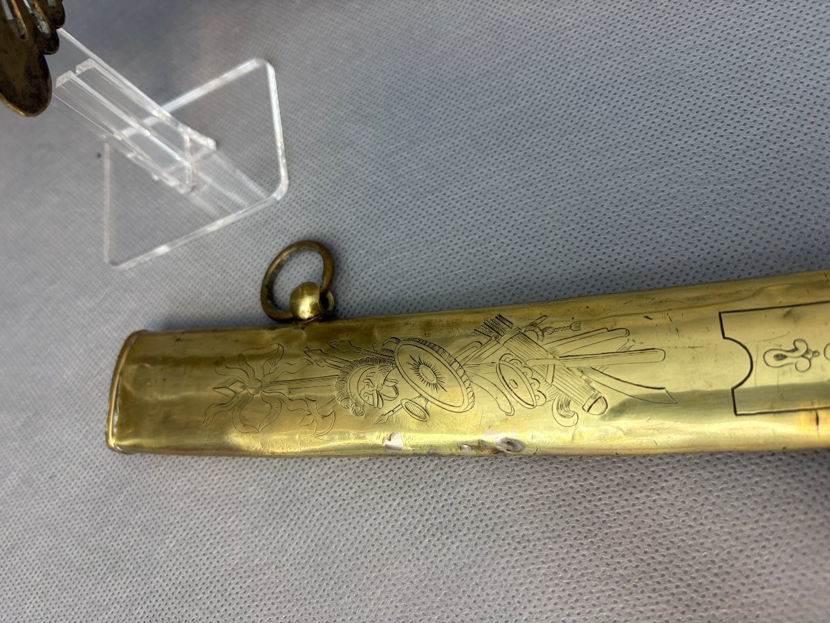 Officer's Sabre Known As The Montmorency Sabre With The < Climbing Lion >-photo-4