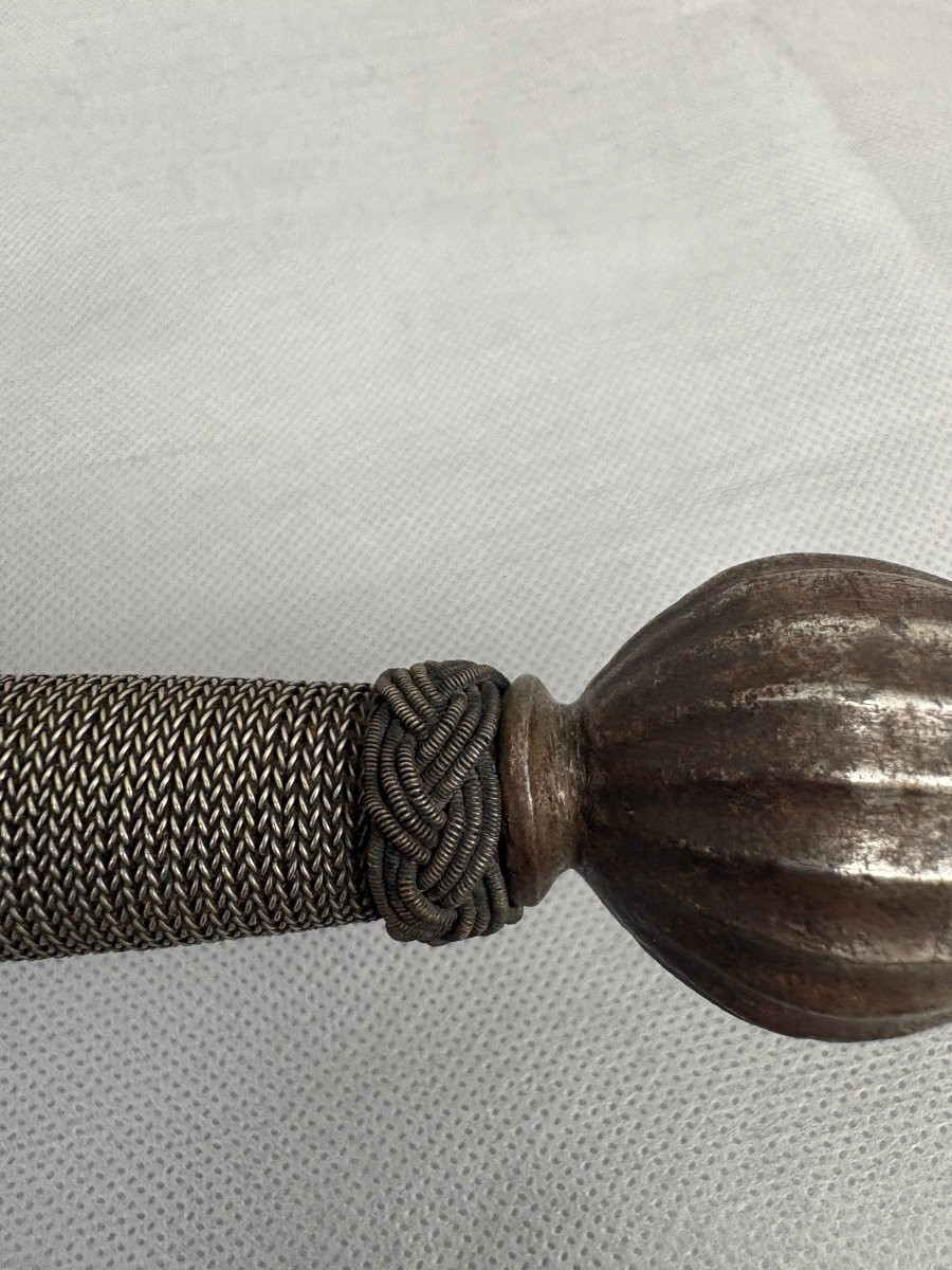 LONGUE EPEE  de COMBAT ou de DUEL dit de   BRETTE   XVII siècles -photo-5