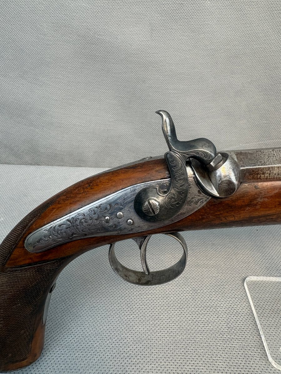 Pistolet de voyage ou d'officier par JAMES BEATTIE à LONDRE-photo-4