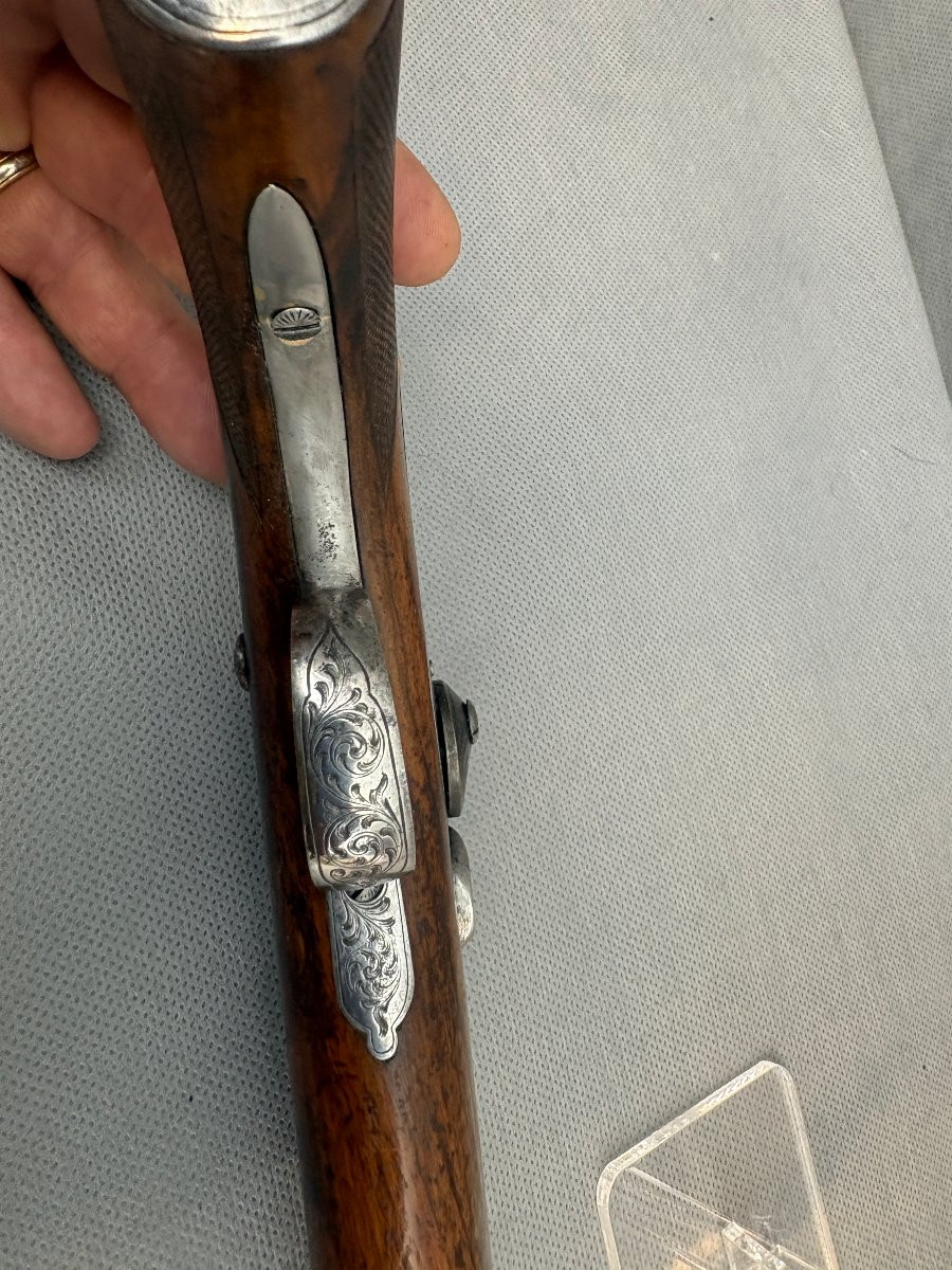 Pistolet de voyage ou d'officier par JAMES BEATTIE à LONDRE-photo-4