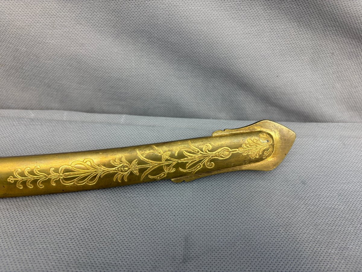 SABRE D'OFFICIER AN IX de LUXE -photo-3
