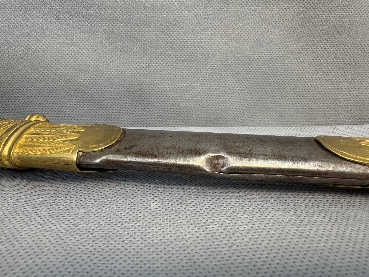 SABRE D'OFFICIER AN IX de LUXE -photo-1