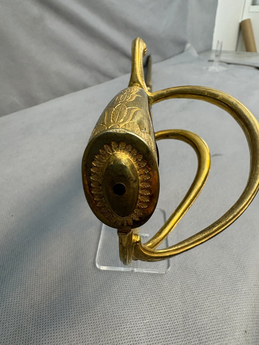 SABRE D'OFFICIER AN IX de LUXE -photo-2