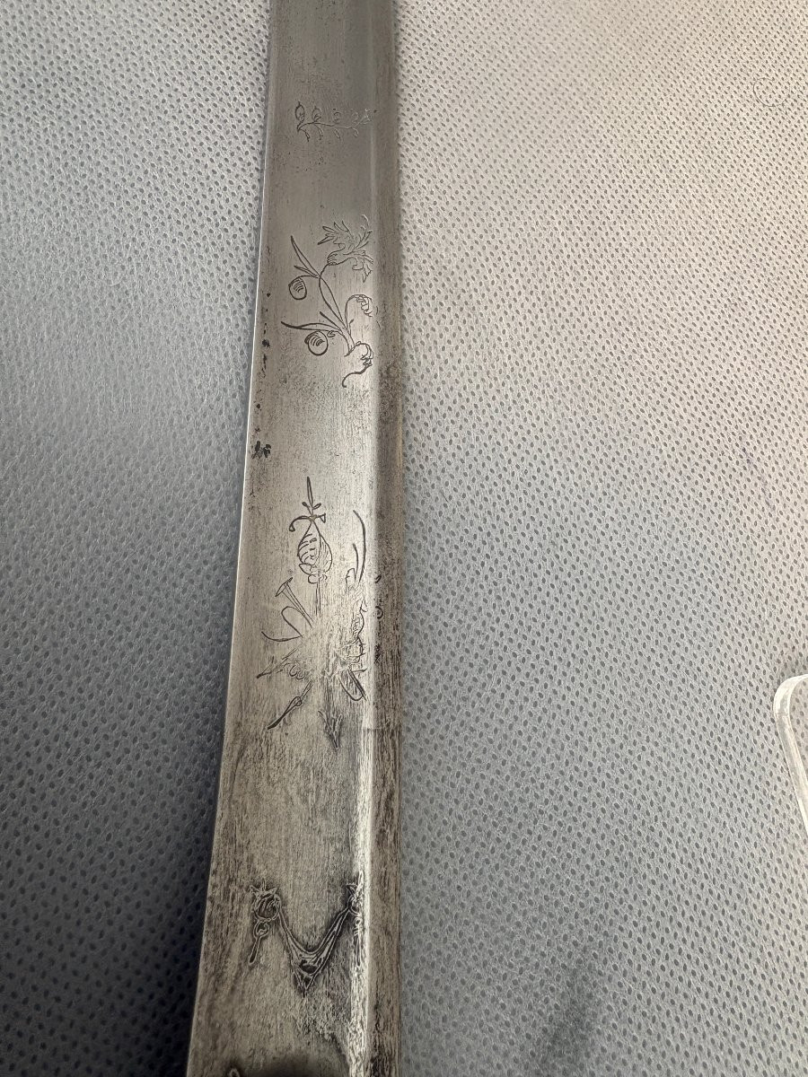 1 St Empire Light Cavalry Officer's Saber-photo-4