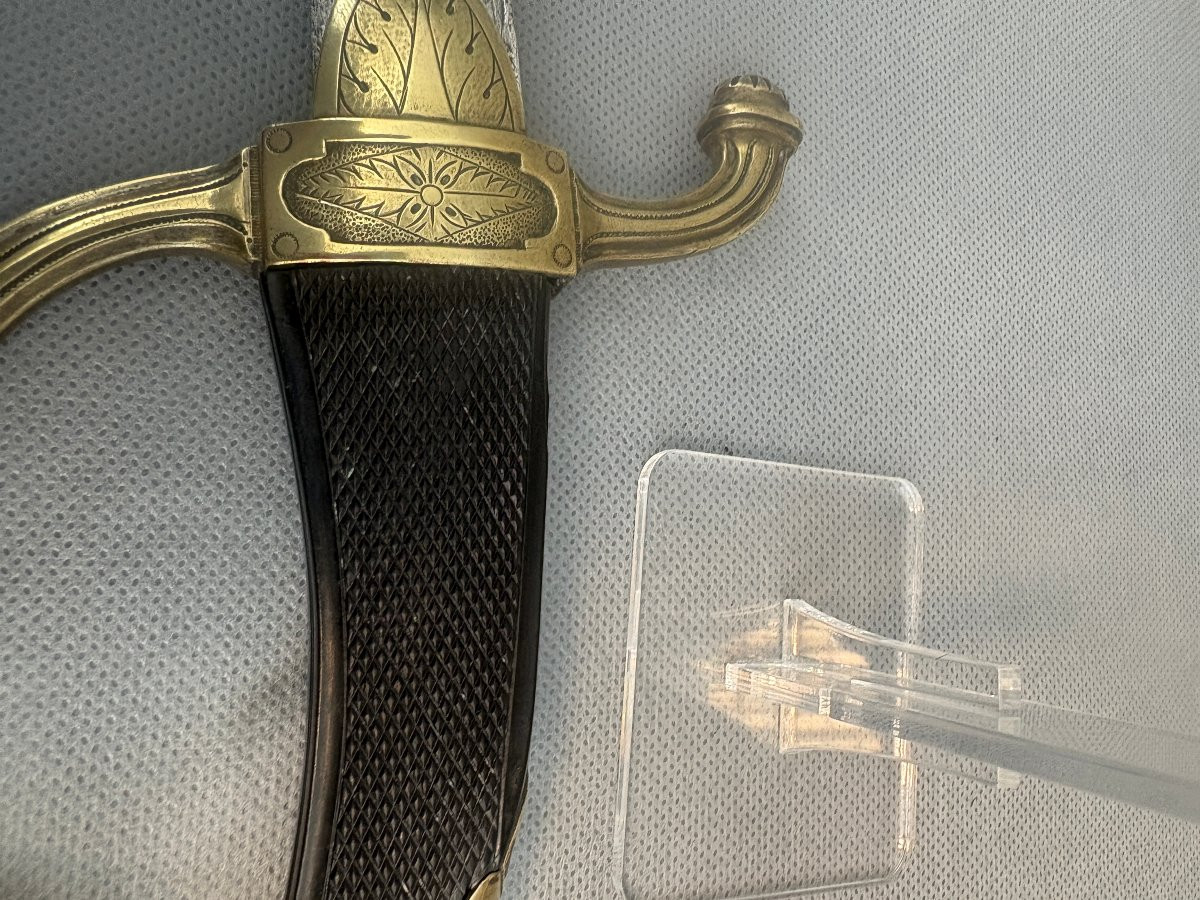 1 St Empire Light Cavalry Officer's Saber-photo-7