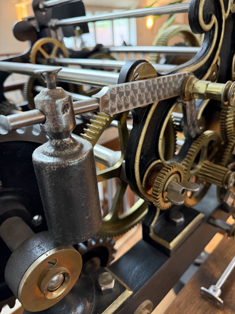 Building Or Bell Tower Clock By Clockmaker Paul Odobey, 1896-photo-1