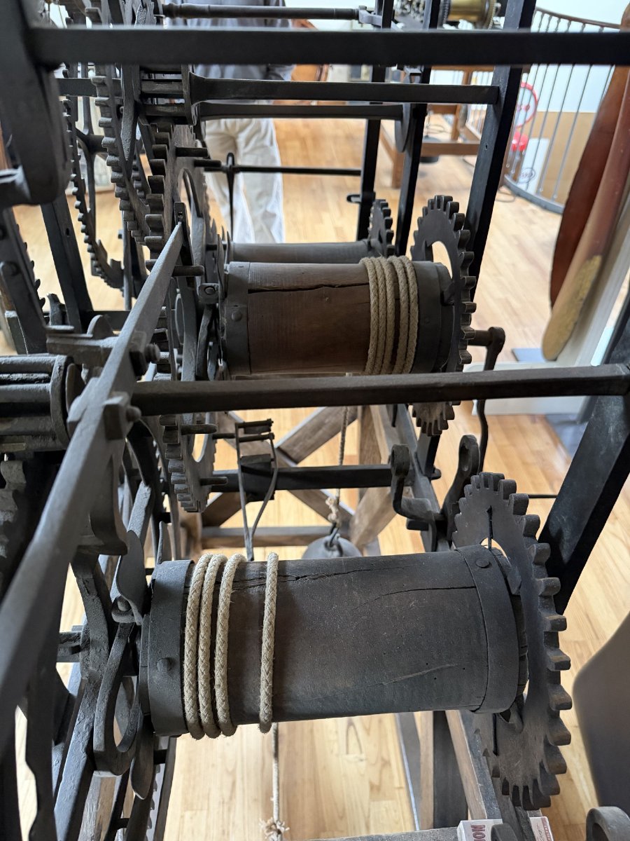 HORLOGE CAGE D'EDIFICE OU DE CLOCHER 18E SIECLE-photo-1