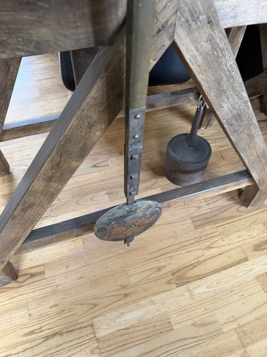 HORLOGE CAGE D'EDIFICE OU DE CLOCHER 18E SIECLE-photo-4