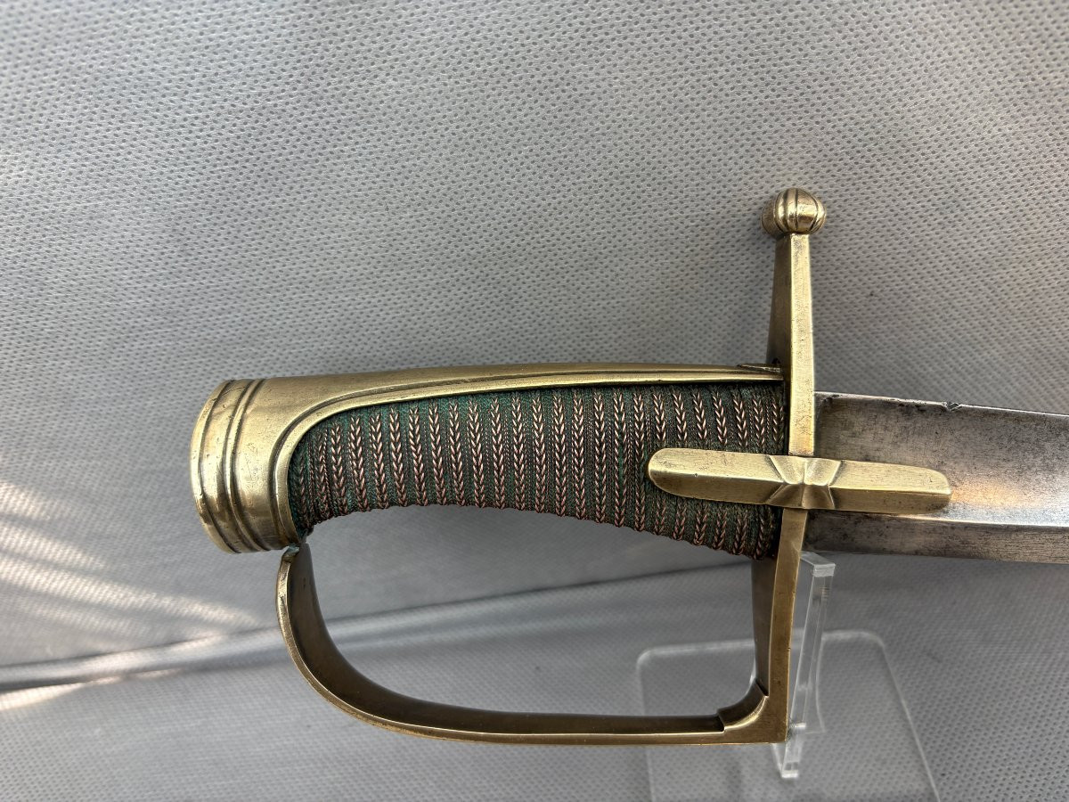 Sabre d'Officier De Chasseur Ou Hussard 18th Century-photo-1