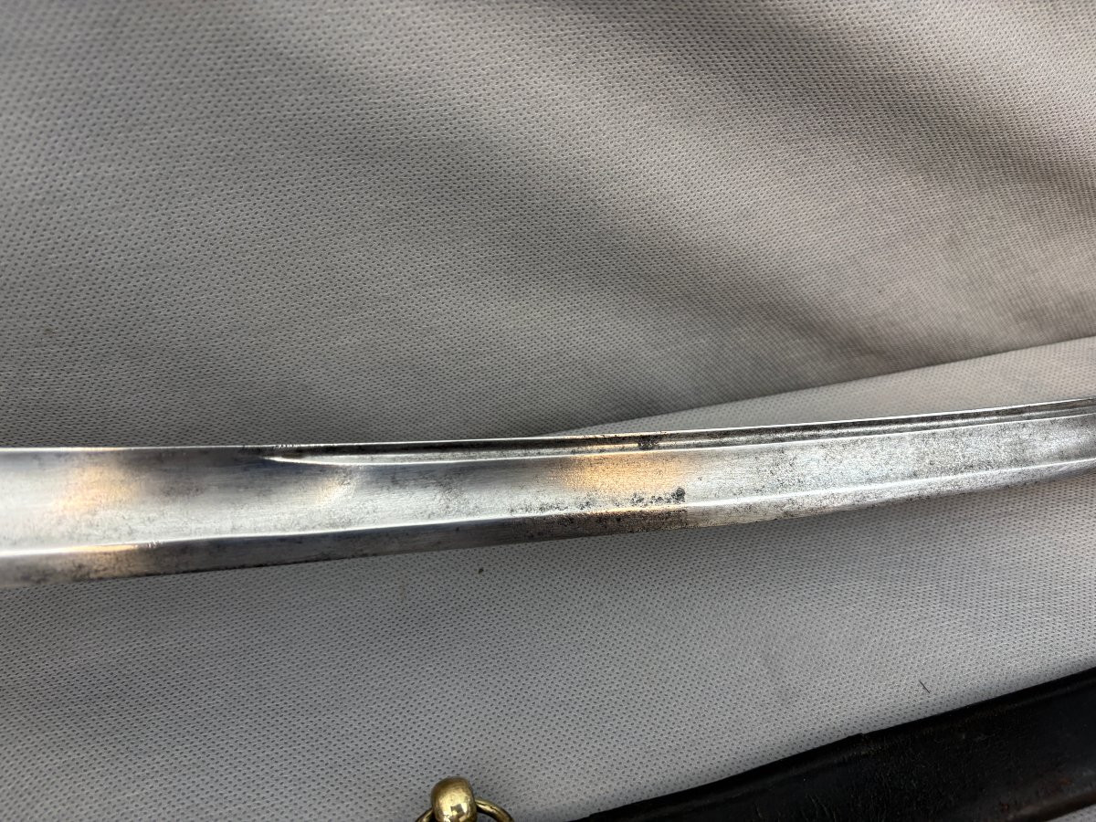 Sabre d'Officier De Chasseur Ou Hussard 18th Century-photo-3