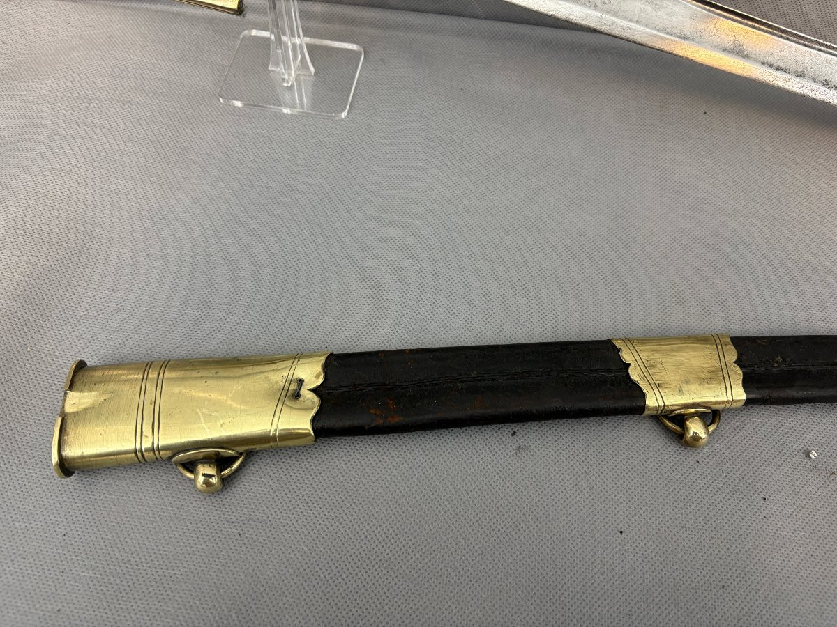 Sabre d'Officier De Chasseur Ou Hussard 18th Century-photo-7