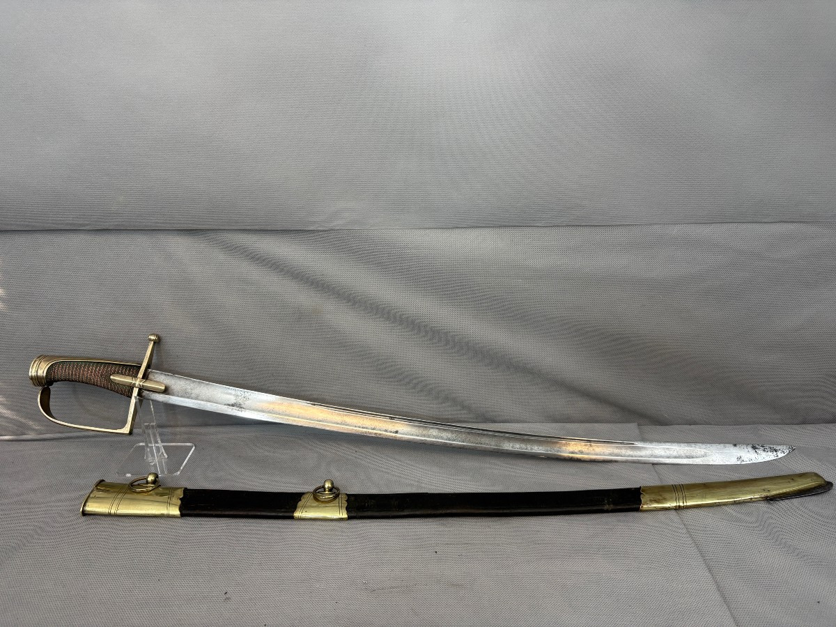 Sabre d'Officier De Chasseur Ou Hussard 18th Century
