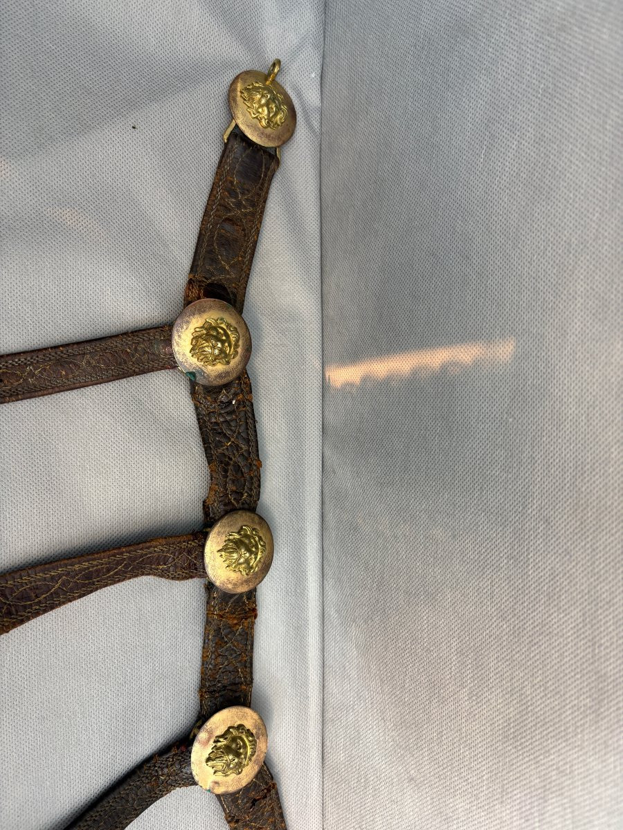 CEINTURON D'OFFICIER DE HUSSARD fin 18éme  CONSULAT EMPIRE-photo-2