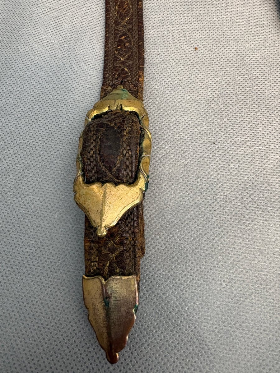 CEINTURON D'OFFICIER DE HUSSARD fin 18éme  CONSULAT EMPIRE-photo-3