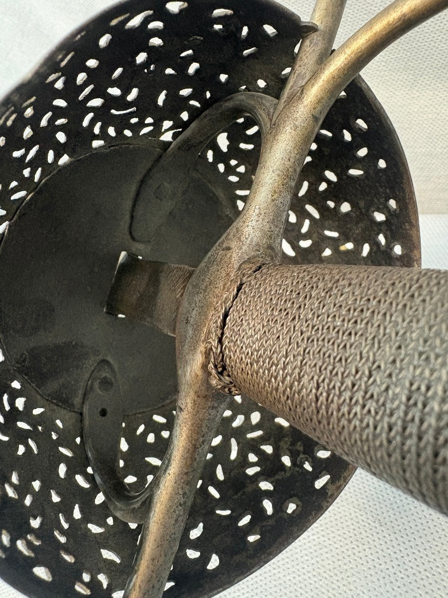 FORTE EPEE ou dite RAPIERE à la TAZA vers 1650 -photo-5
