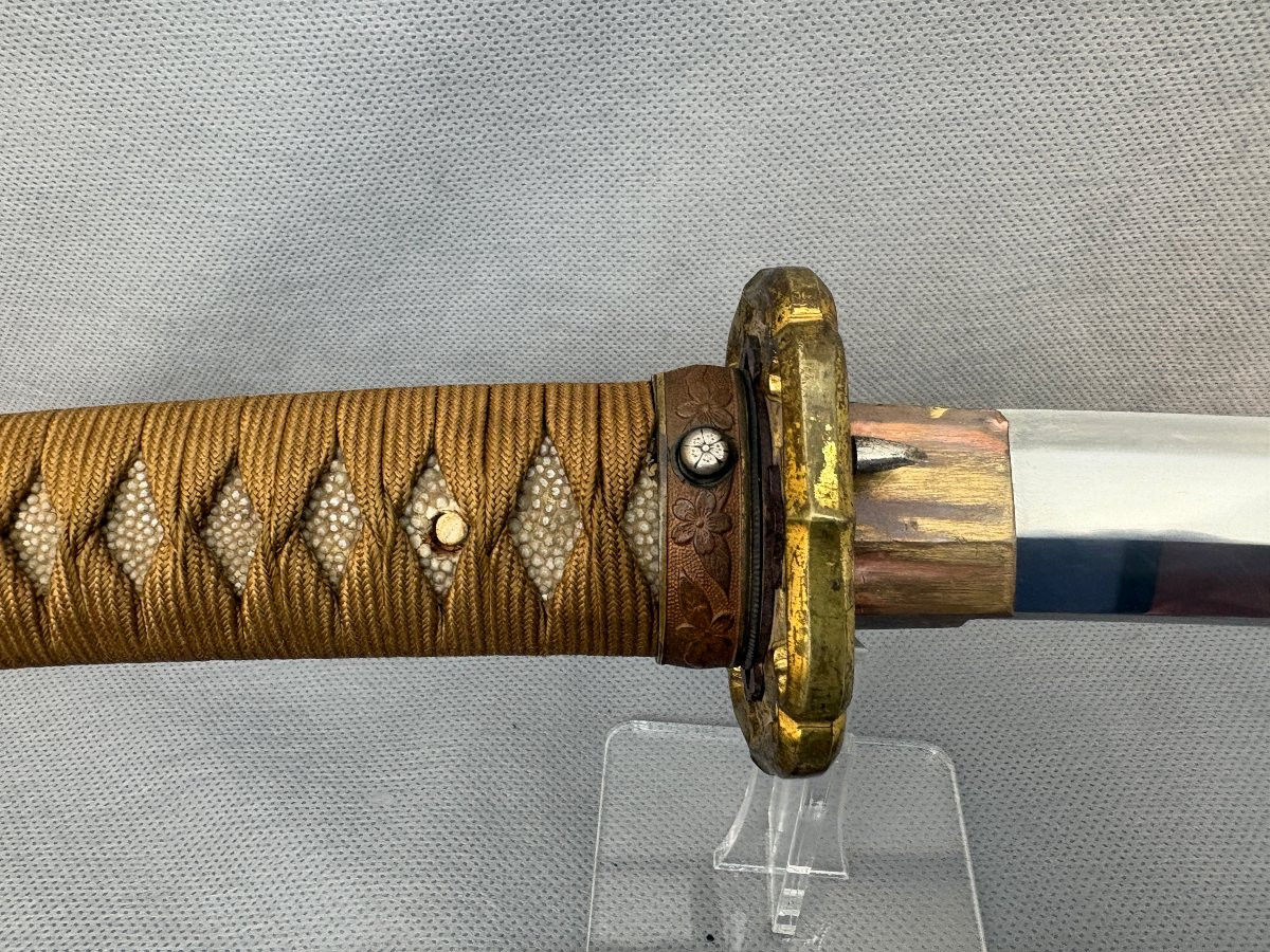 KATANA D'OFFICIER de l'armée JAPONAISE.-photo-1