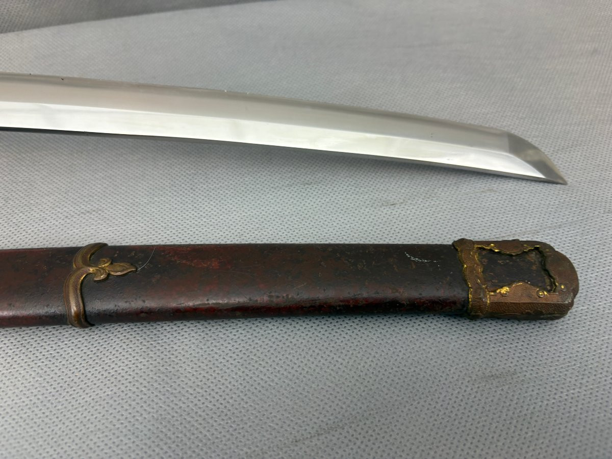 KATANA D'OFFICIER de l'armée JAPONAISE.-photo-4