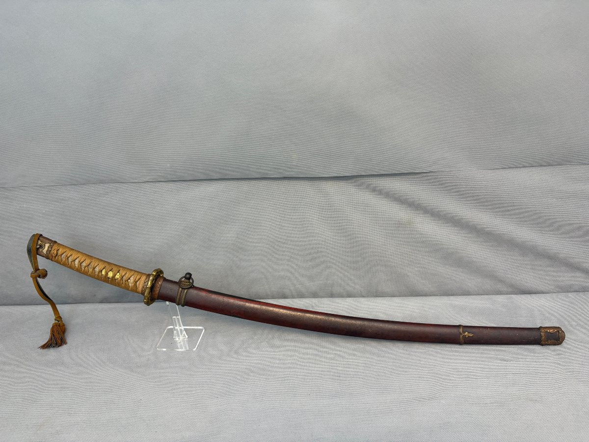 KATANA D'OFFICIER de l'armée JAPONAISE.-photo-7