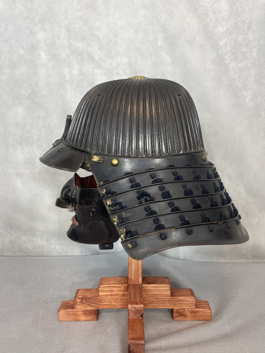 Kabuto Samourai Helmet Early Edo Period Signed-photo-4