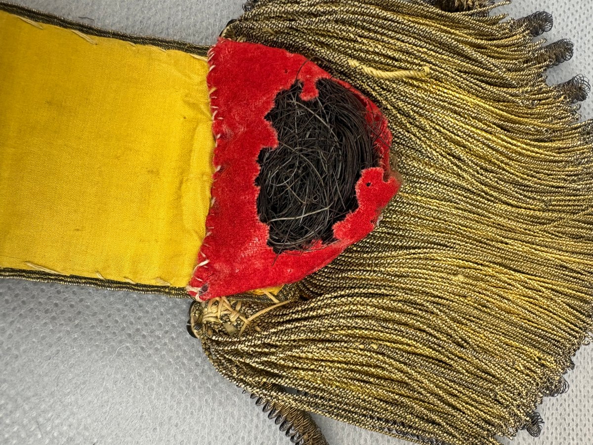 Paire d'EPAULETTES DE MARECHAL DE CAMP  fin XVIII é siècle -photo-2