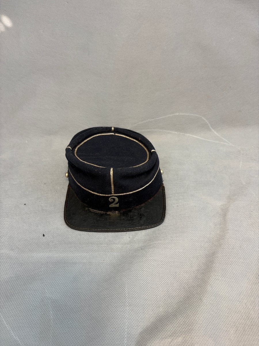 KEPI SOUS OFFICIER de la GARDE MOBILE SEDENTAIRE   1870 époque  NAPOLEON III