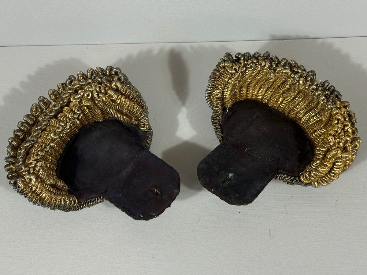  Paires D'EPAULETTES de GENERAL de DIVISION  1 ER EMPIRE -photo-4
