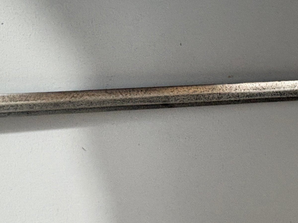 Shell-handled Sword, Known As The "taza" Spanish Sword From Toledo -photo-5