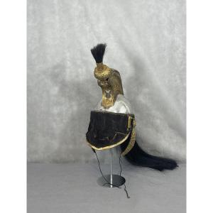 CASQUE d'OFFICIER de CUIRASSIER 1 er REGIMENT 