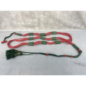 CEINTURE ECHARPE TYPE DE HUSSARD OU CHASSEUR A CHEVAL EMPIRE