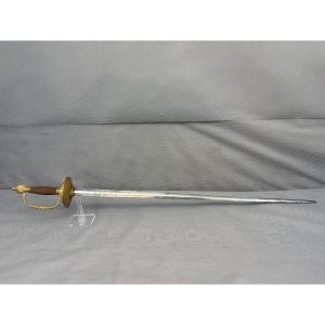 18th-century Officer's Sword From The Old Regime 