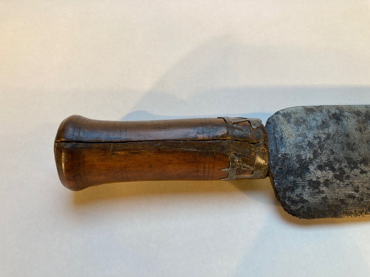 Cleaver, Knife, Bread Slicer - Brittany 19th Century-photo-2
