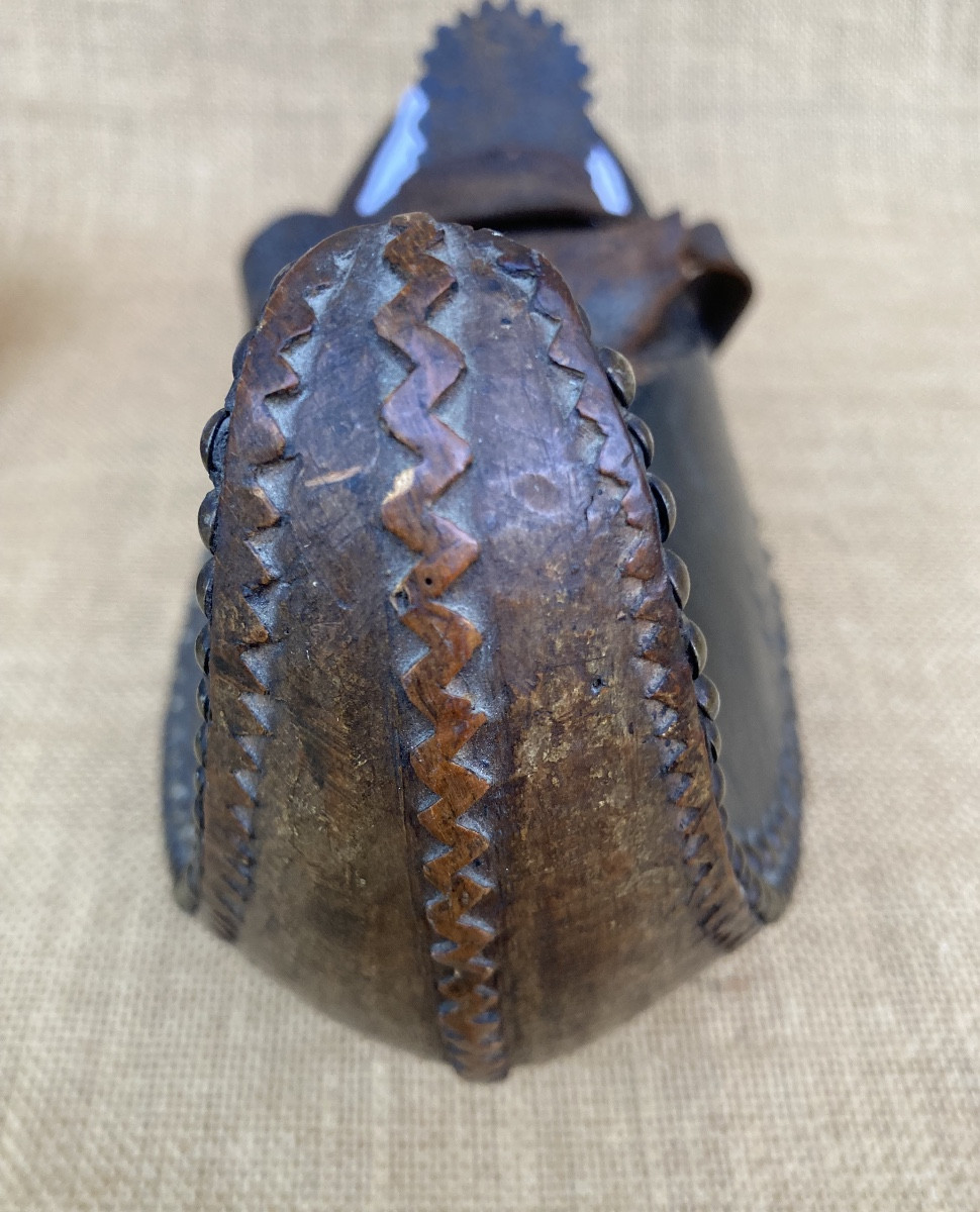 Sabots de Bethmale, art populaire Pyrénées XIXe-photo-4