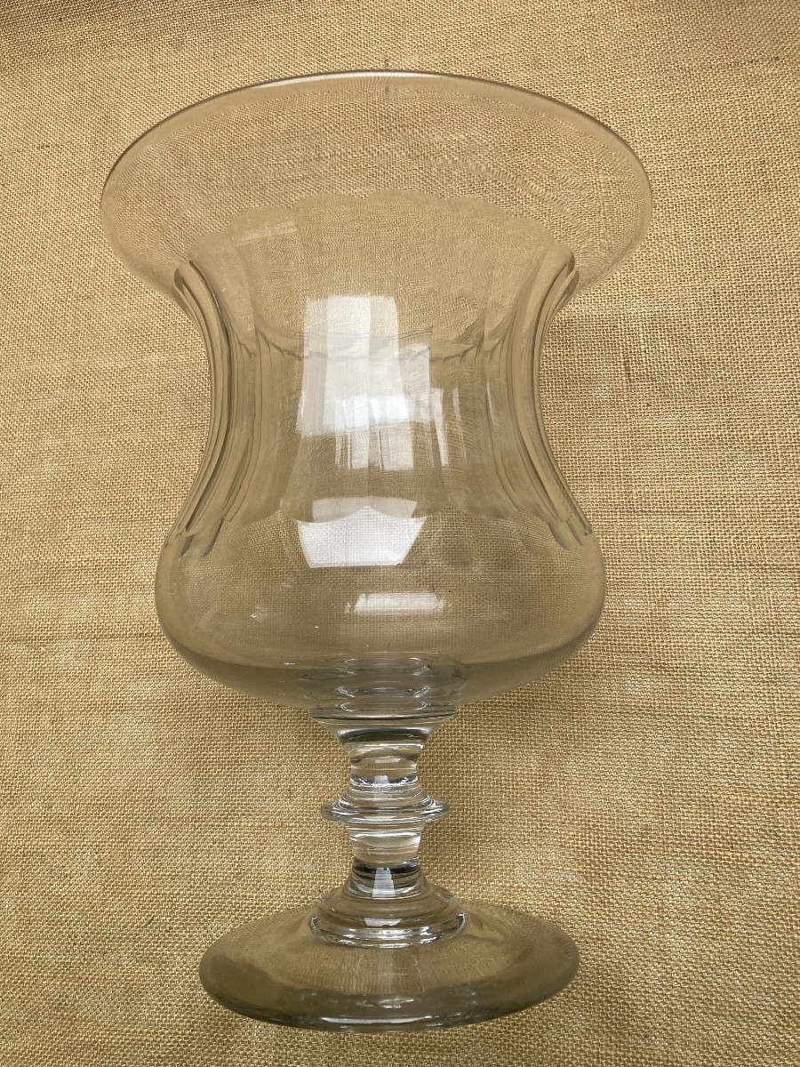 Vase verre Médicis XIXe-photo-1