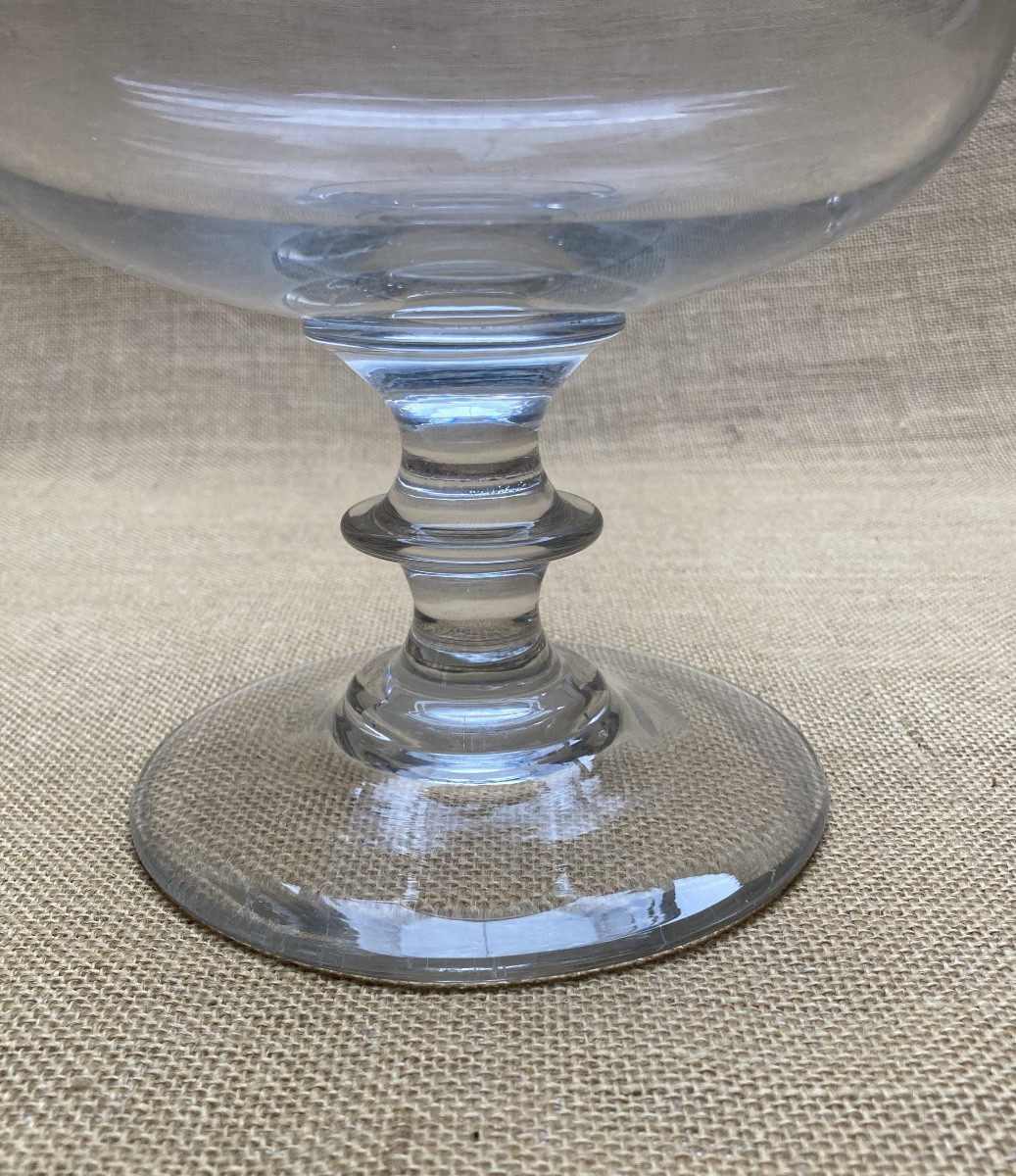 Vase verre Médicis XIXe-photo-2