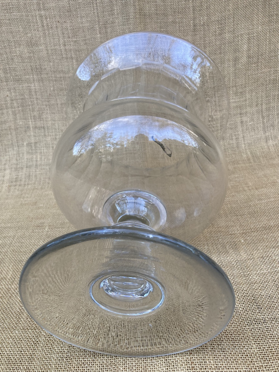 Vase verre Médicis XIXe-photo-7