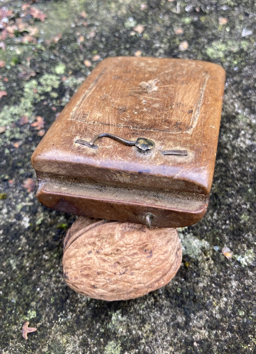 Shepherd's Compass Sundial, 19th-century Folk Art-photo-3