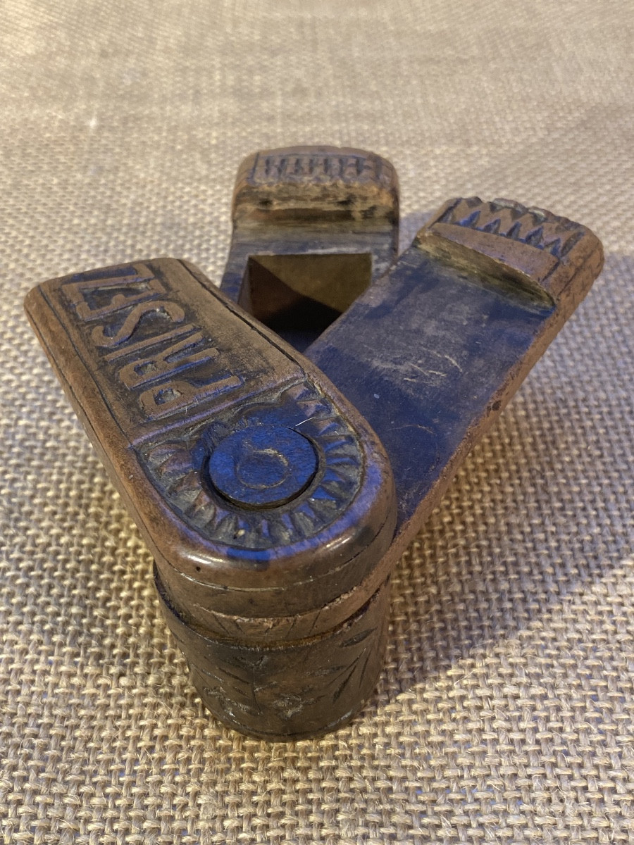 Shoe-shaped Snuffbox With A Mechanism, Late 19th/early 20th Century, Folk Art.-photo-6