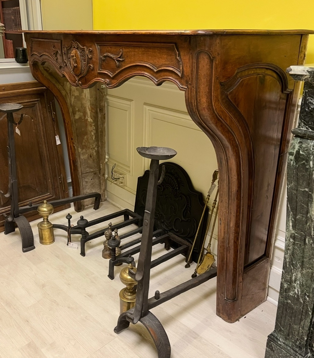 Cheminée Louis XV Noyer-photo-5