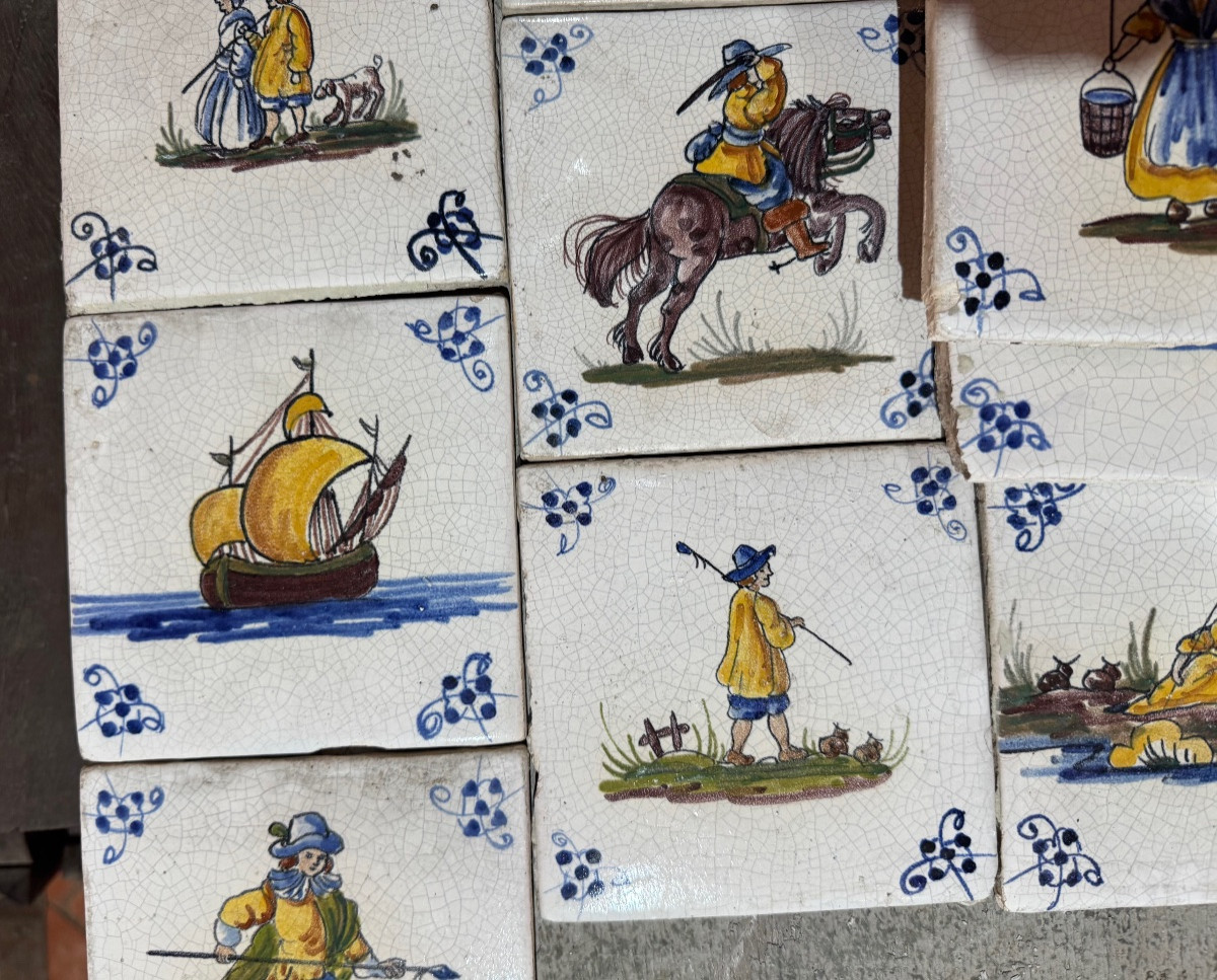 Polychrome Delft Tiles -photo-1