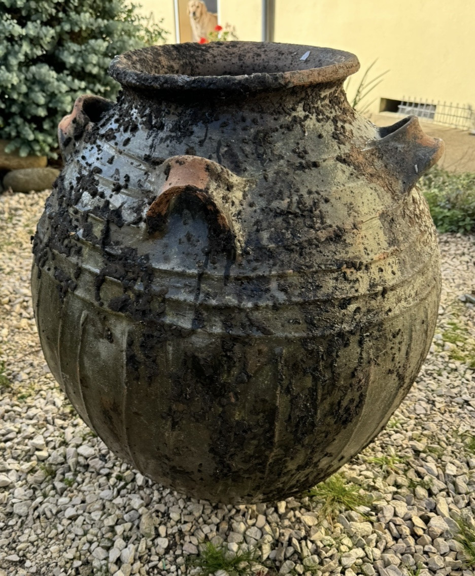 Jarre vernissée poterie -photo-1