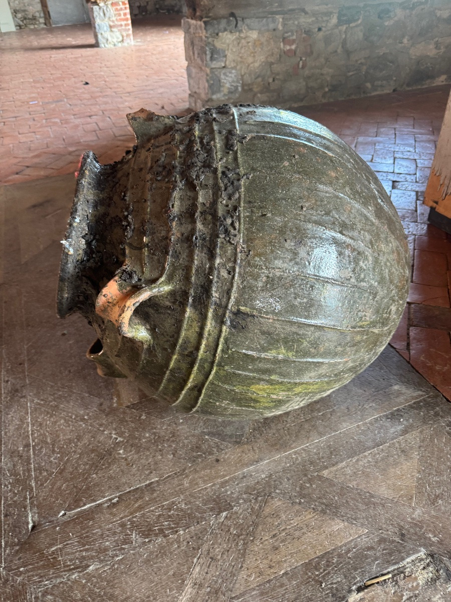 Jarre vernissée poterie -photo-4