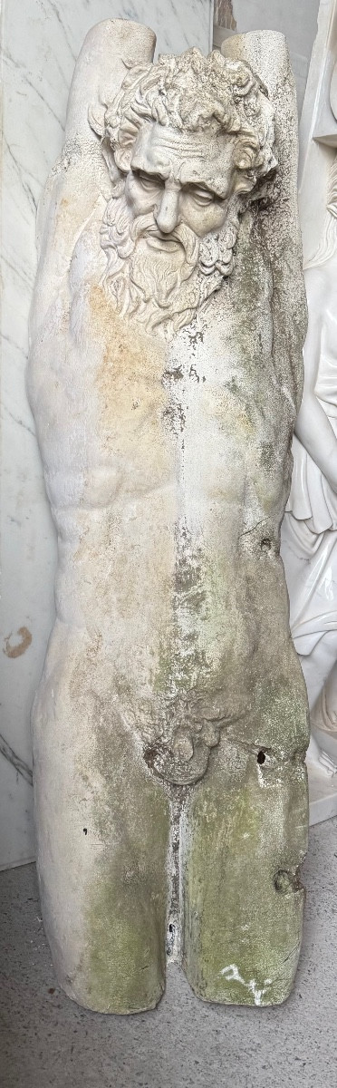 Atlante console anthropomorphe -photo-3