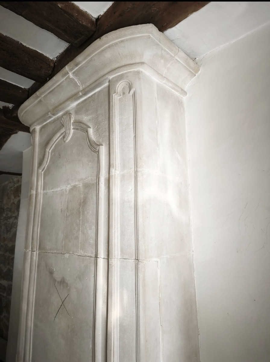 Louis XIV Mantel With Trumeau-photo-2