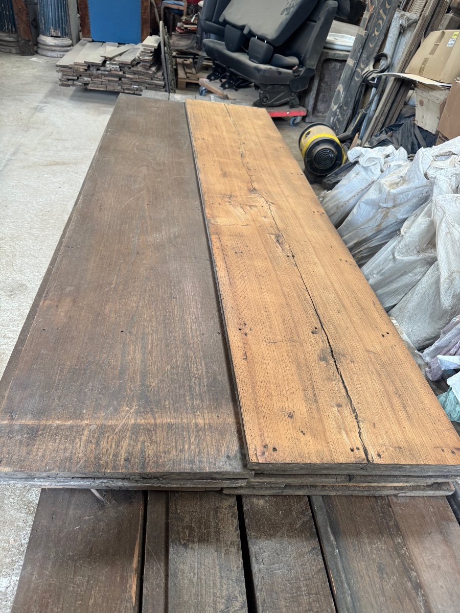 Antique Extra-wide Elm Floors-photo-3