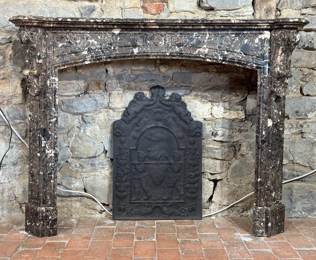 Cheminée Napoléon III en brèche -photo-7