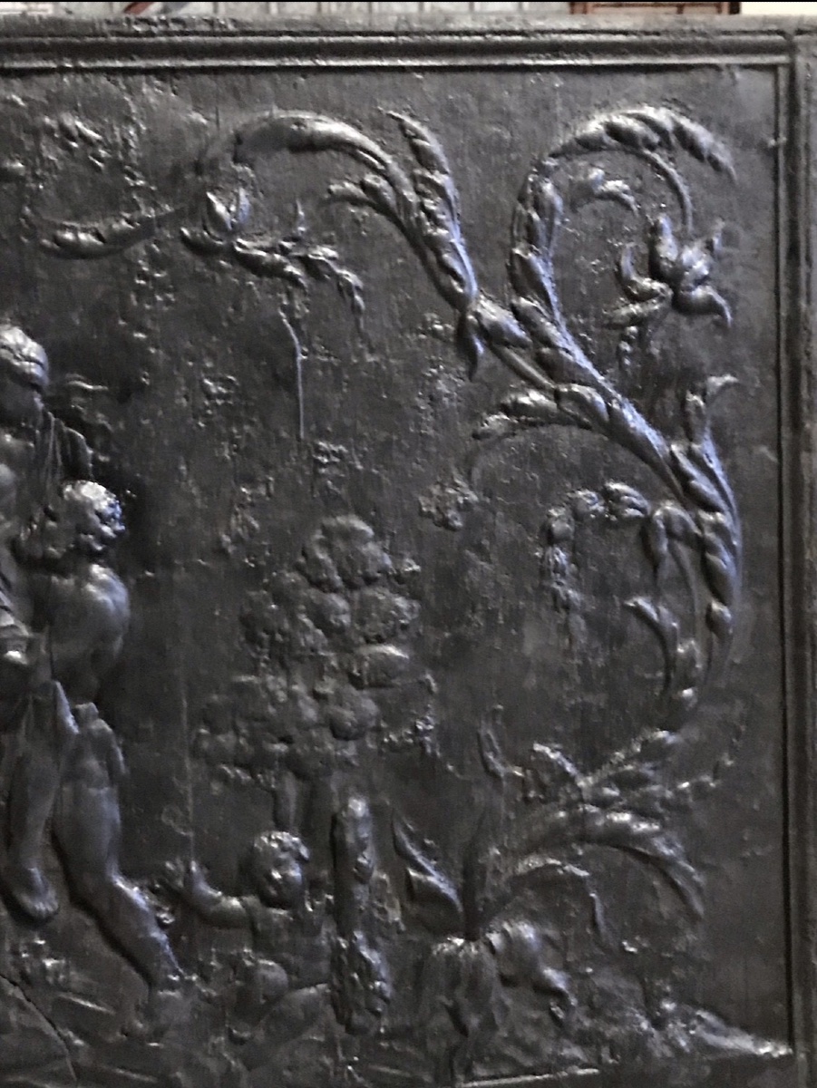 Large Mythological Mantelpiece Plaque -photo-4