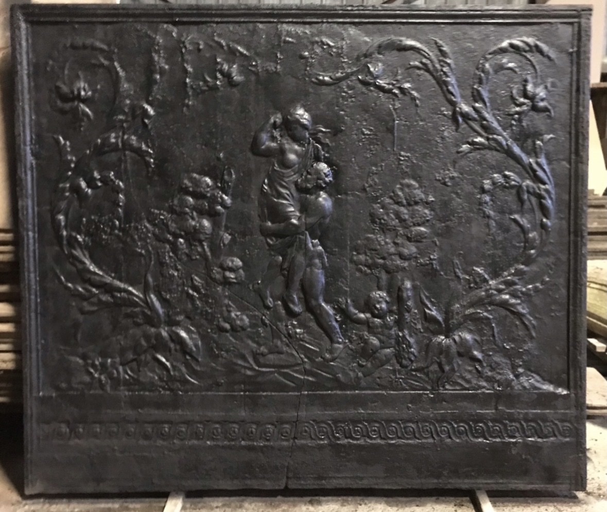 Large Mythological Mantelpiece Plaque -photo-5