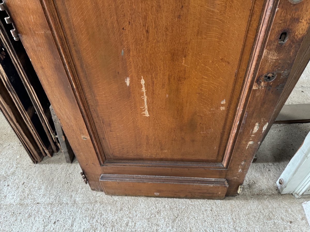 Louis XV-style Glass-paned Entry Door -photo-4