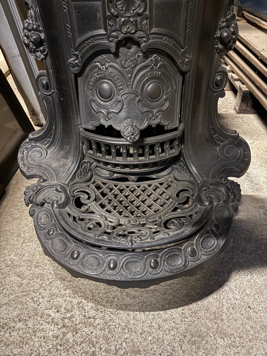 Cheminée fonte Godin Lemaire -photo-3