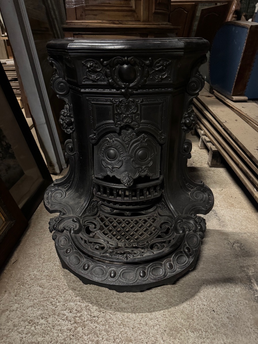 Cheminée fonte Godin Lemaire -photo-4